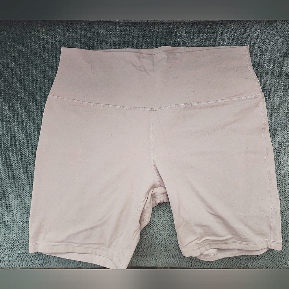 Lululemon Align Bike Shorts In Light Lilac Color